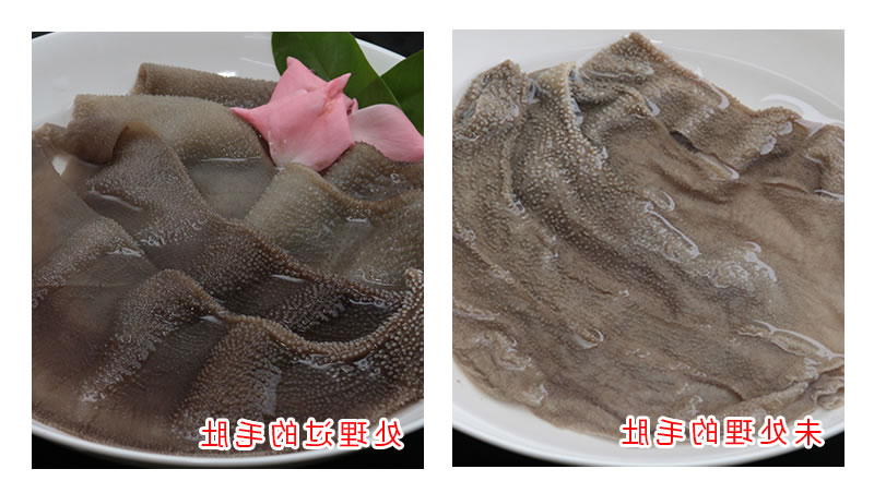 毛肚对照图